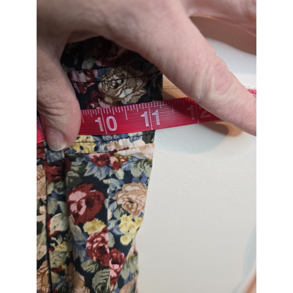 VTG Y2K Deb Floral Corset Button Front Coquette Dainty Feminine Dress Small - Picture 4 of 13